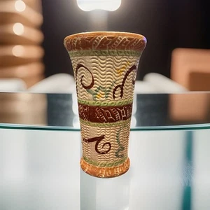 Vintage RRP Co Jardiniere 10” Desert Tweed  Flower Vase Robinson Ransbottom 412 - Picture 1 of 7