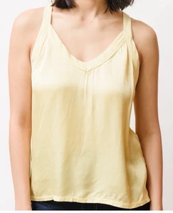 Nation LTD Yellow Lakota Sleeveless Top Cami Womens Medium NEW NWT $120 - Picture 1 of 3