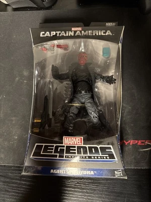 Marvel Legends Capitão América AGENT OF HYDRA RED SKULL (BAF Mandroid) 2013 - Imagem 1 de 2
