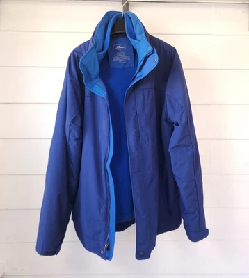L.L.Bean 3-in-1 Storm Chaser Jacket Item #265276 Mens  Size M Navy - Image 1 of 4
