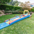SLIP AND A N SLIDE OUTDOOR TOYS WATER SLIDE WHAM O GIANT INFLATABLE BLOW UP 32FT