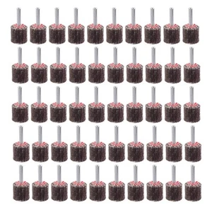 50 Stück Fächerschleifmittel Schleifmittel, 1 Zoll x 1 Zoll x 1/4 Zoll Schaftmontierte Fächerräder, 80... - Bild 1 von 6