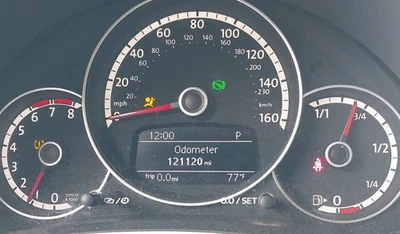 2013-2019 Beetle OE спидометр калибра кластер 121K миль Volkswagen - Изображение 1 из 4