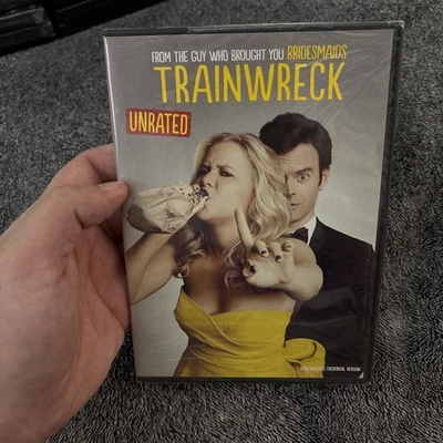 Trainwreck - Unrated (DVD, 2015, Widescreen) NEW SEALED Amy Schumer Bill Harder - Image 1 of 3