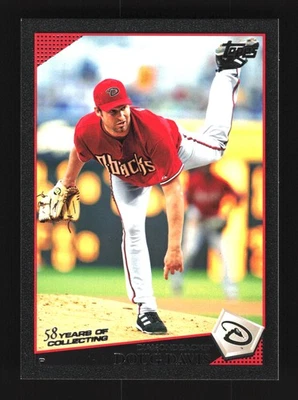 Doug Davis Arizona Diamondbacks 2009 Topps negro #652 SN/58 Foto 1 de 2