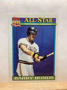 Topps 1991 Baseball Card: Barry Bonds, Pittsburgh Pirates - Card #401 - Picture 1 of 2