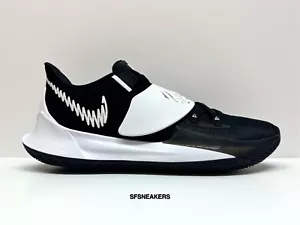 Zapatos de baloncesto Nike Kyrie Low de 3 TB ""Blancos negros"" (talla 15) CW4147-001 - Imagen 1 de 8