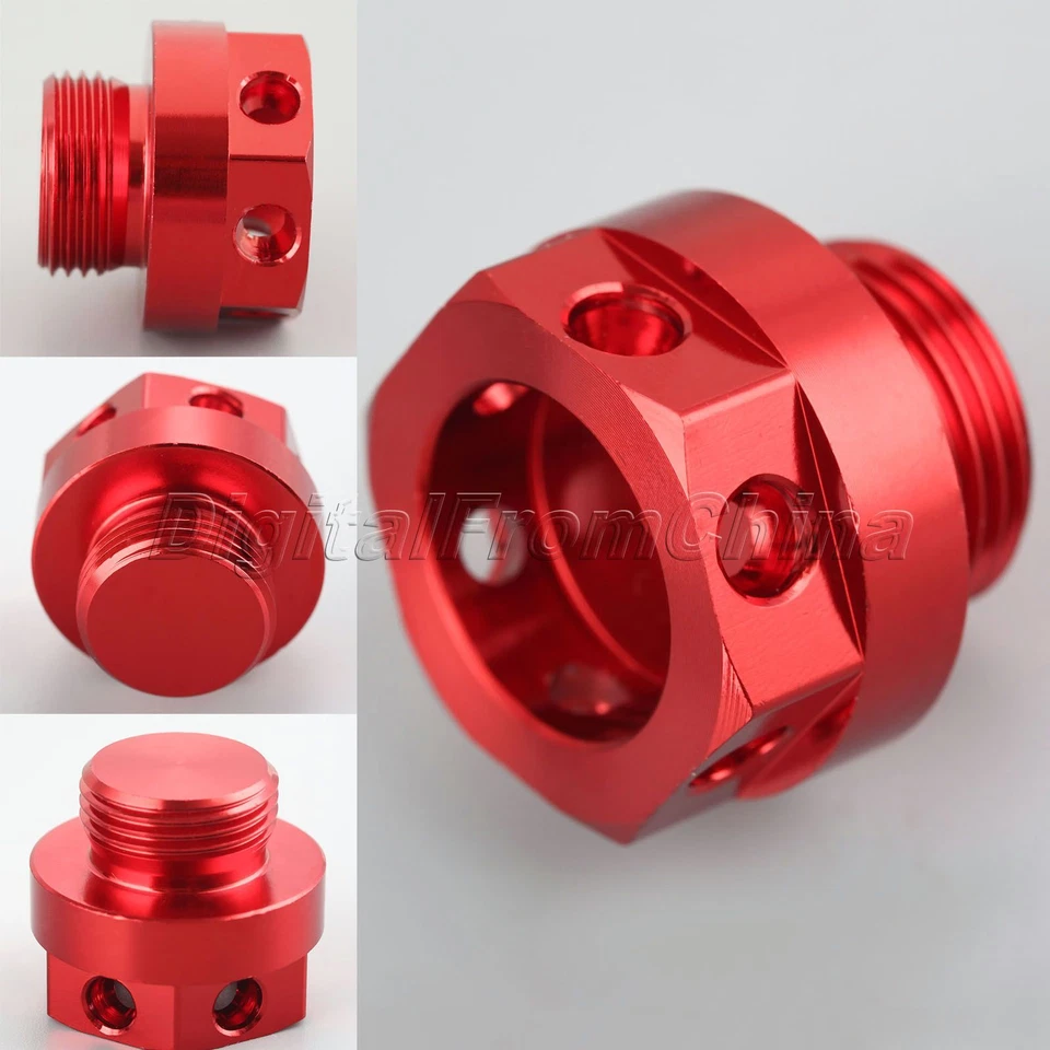 Tapa de llenado de aceite de motor CNC para motocicleta para Suzuki GSXR1000 GSXR1100 GSXR600 GSXR750 Foto 1 de 1