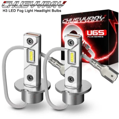 Kit de conversión de 2 bombillas antiniebla LED H3 6000K aptas para Fiat Albea 2009 2010 2011 Foto 1 de 4