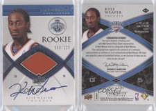 2008-09 Exquisite Collection /225 Kyle Weaver #85 RPA Rookie Patch Auto RC
