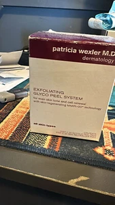 Patricia Wexler MD Exfoliating Glyco Peel System BNIB Step 1 & 2 All Skin Types! - Picture 1 of 1
