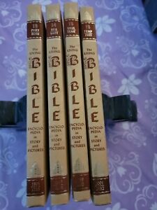 The Living Bible Encyclopedia in Story And Pictures Vols 13, 14, 15, and 16