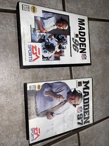 sega game lot madden 96 & 97 with cases used cheap