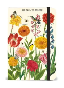 Cavallini - Cuaderno de bolsillo forrado pequeño 4x6 pulgadas - El jardín de flores - 256 páginas - Imagen 1 de 1