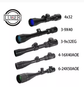 M SCOPE 6-24X50 TACTICAL PROFESSIONAL HUNTING RIFLE SNIPER AIRSOFT - Picture 1 of 16
