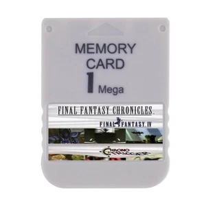 Tarjeta de memoria Final Fantasy Chronicles Save PS1 desbloqueada guarda - Imagen 1 de 1