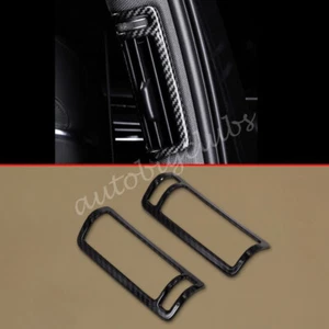 Para Audi A6 2019-2024 Fibra de Carbono Pilar B AC Ventilación Cubierta Tapicería Accesorios - Imagen 1 de 5