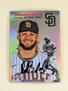 2023 Topps cromo platino refractor Fernando Tatis Jr. San Diego Padres - Imagen 1 de 2
