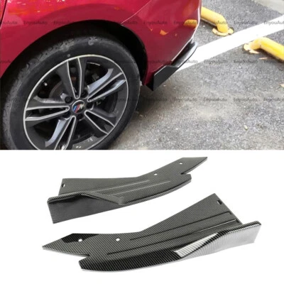 For BMW 640i 650i Coupe Series Rear Bumper Lip Splitter Diffuser Carbon Fiber - Image 1 of 4