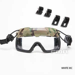 FMA Safety Goggles For Tactical Helmet Protective Glasses Anti Fog Dust Airsoft - Picture 1 of 22