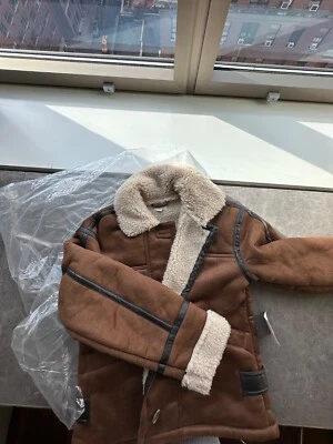 top shop shearling coat - Image 1 of 4