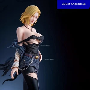 Figura de Acción 30cm Dragon Ball Z Android 18 - Anime Manga PVC Regalo Coleccionable - Imagen 1 de 10