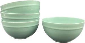 American Atelier OLIVIA SEAFOAM Green Soup Salad Cereal Bowl 6.5” Set Of 4 NEW - Picture 1 of 6