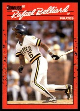 1990 Donruss Rafael Belliard Pittsburgh Pirates #252
