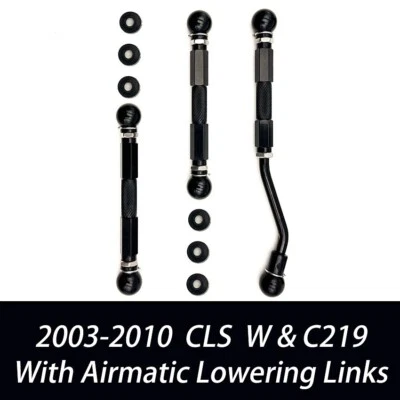 FOR MERCEDES CLS 63 CLS500 CLS55  W219 ADJUSTABLE LOWERING LINKS SUSPENSION KIT - Image 1 of 4