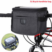 Outdoor Bike Handlebar Bag Bicycle Front Waterproof Basket Cycling Organiser 1pc