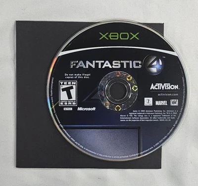 Fantastic 4 no Xbox Original (Disco e Manual) - Testado e Funcionando - Resurgido  - Imagem 1 de 2