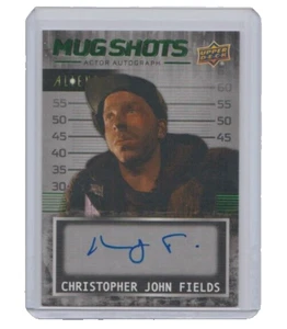 Alien 3 Mug Shots Green Parallel Autograph Card Christopher John Fields - Picture 1 of 3