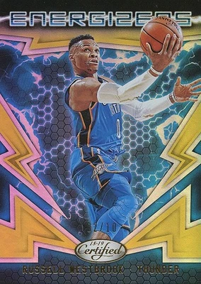 Russell Westbrook 2018-19 Certified Mirror GOLD Oklahoma City Thunder 2/10 Foto 1 de 2