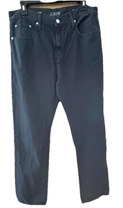 Pantalones de mezclilla para mujer J Crew grises talla 29 tiro medio holgados rectos preppy informales - Imagen 1 de 6