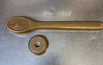 "Lazyboy agujero cuadrado 11"" mango reclinable parte Lazy Boy La-Z-Boy izquierda" Foto 1 de 2