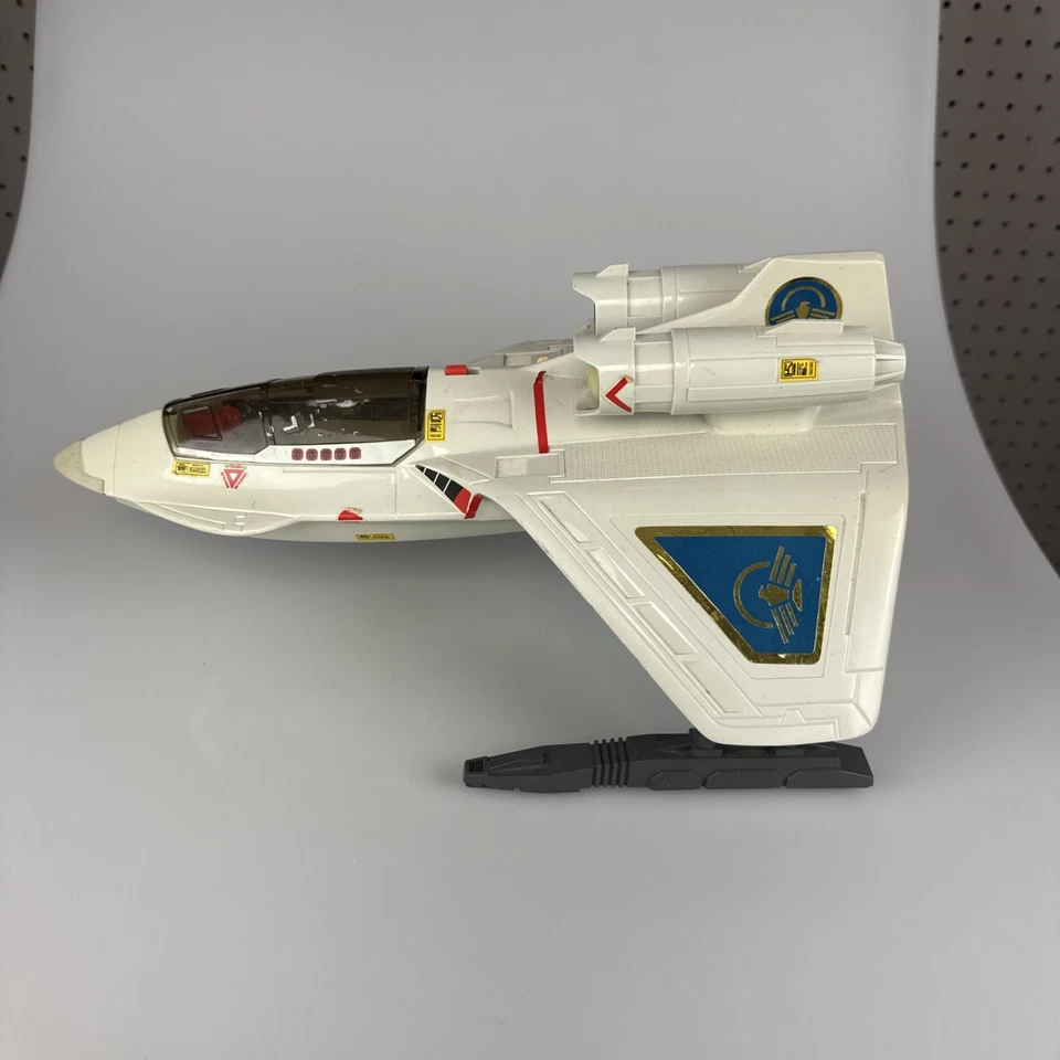 Barco de colección Captain Power Jet XT-7 1986 Mattel blanco - NO PROBADO Foto 1 de 4