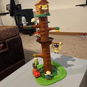 Nickelodeon Rugrats Treehouse Toy Set Burger King 2000 Near Complete - Picture 1 of 6