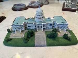 The Danbury Mint " The US Capitol " Sculpture USA America MISSING STEEPLE - Picture 1 of 5