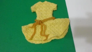 11 1/2" OUTFIT YELLOW DRESS CLONE BARBIE MARLENE WENDY MITZI BABS - Picture 1 of 6