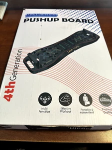 LALAHIGH Portable Push Up Board, Multi-Function Foldable Push Up Bars - Picture 1 of 1