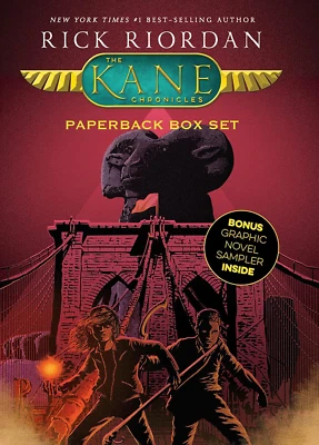 Kane Chronicles, the Paperback Box Set- by Rick Riordan Book  - image 1 of 4
