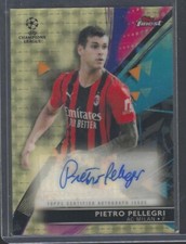 PIETRO PELLEGRI 2021-22 TOPPS FINEST SUPERFRACTOR AUTO TRUE #D 1/1