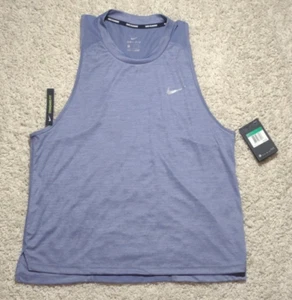 Nike Running Tank Top Womens Size XL Dri-Fit Racer Back Purple Vented Sleeveless - Picture 1 of 9
