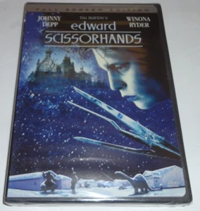 Edward Scissorhands [DVD] Full Screen 10th Anniversary Edition Brand New Sealed - Picture 1 of 2