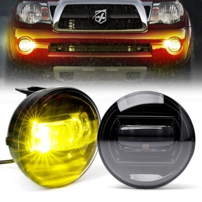 Xprite LED Fog Lights Bumper Driving Lamp for 04-13 Toyota Tundra Tacoma Sequoia - Image 1 of 4