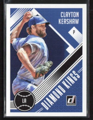 Donruss #14 Clayton Kershaw Diamond Kings - Image 1 of 2