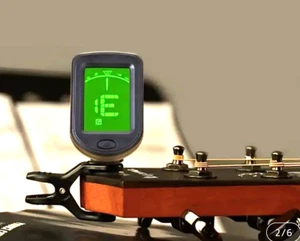 Guitar Tuner Ukulele/Acoustic/Electric/Bass /Violin clip on battery included - Picture 1 of 5