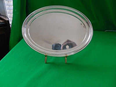 Bandeja ovalada Gorham "Estrasburgo" de plata esterlina ~ # 13686 ~ 9,75" x 7,125" ~ 246 g Foto 1 de 4