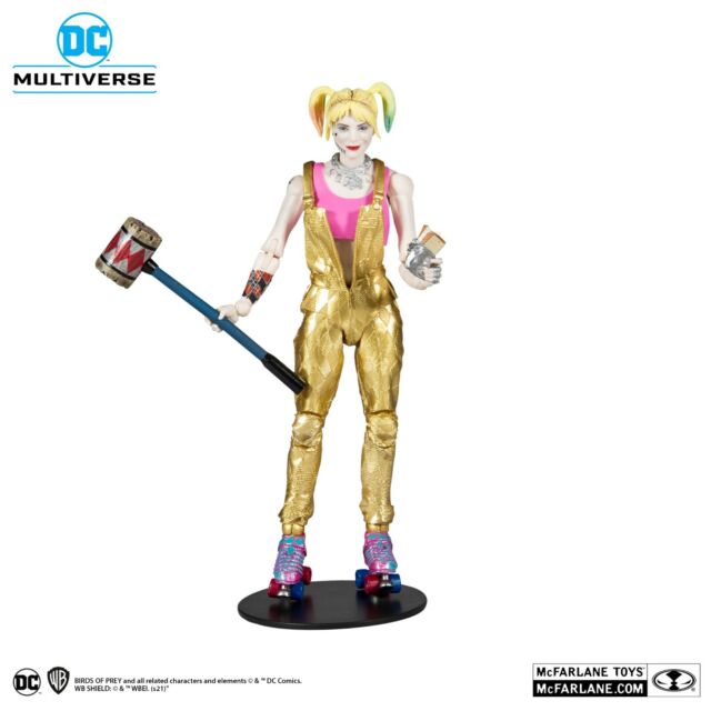 Boneca Nova (Lacrada) Arlequina (Harley Quinn) Dc Spin Master 30