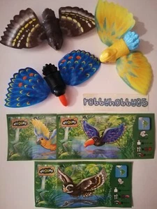 Complete set Birds Wings in Fabric (DV022 - DV024) + 3 BPZ kinder Italy 2019 - Picture 1 of 1